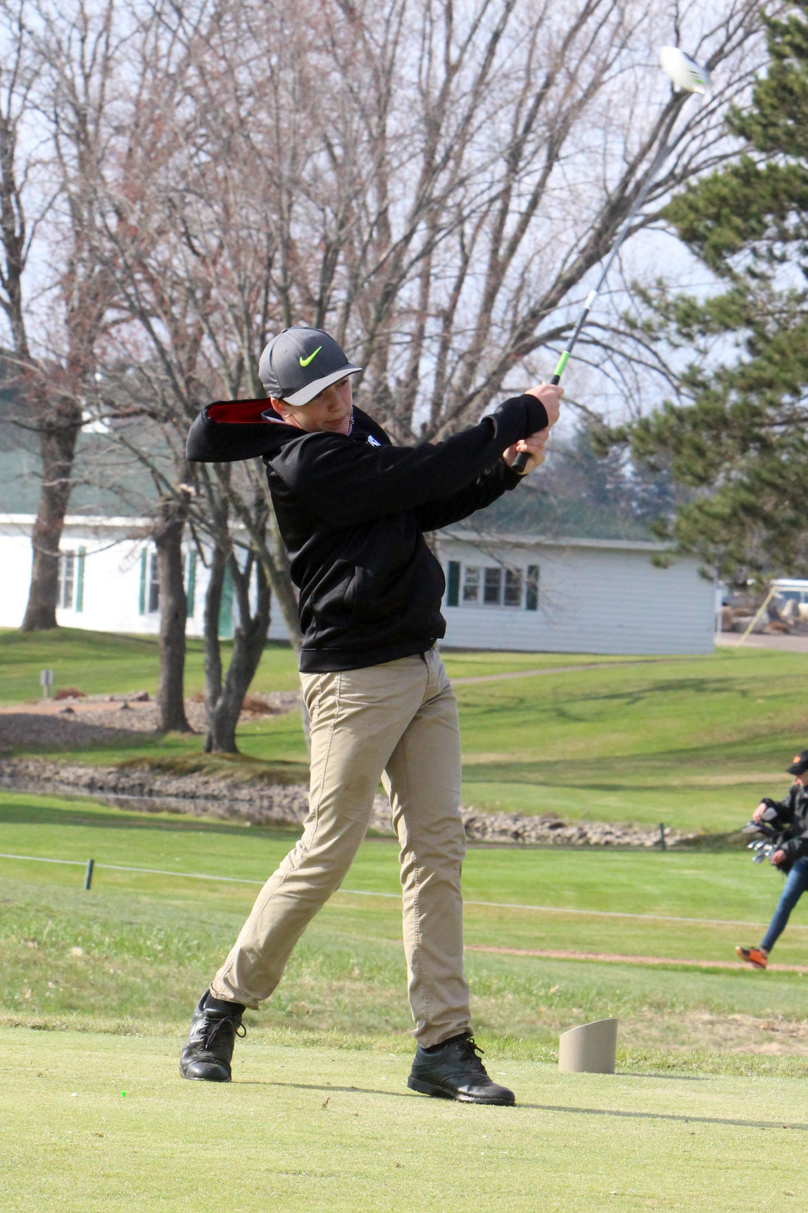 Cloverbelt-Dairyland boys golf invite at Lake Wissota golf 4-29-19